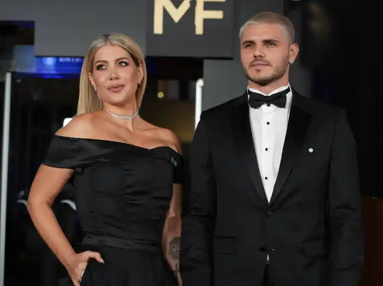 Wanda Nara y Mauro Icardi. FOTO: (ARCHIVO/PRENSA TELEFÉ)/ NA