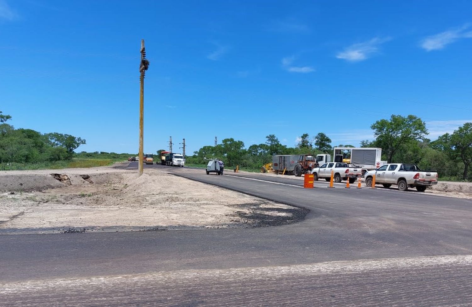 Culmina la construcción del empalme RN 11 - RP 36, conectando Vera y Romang