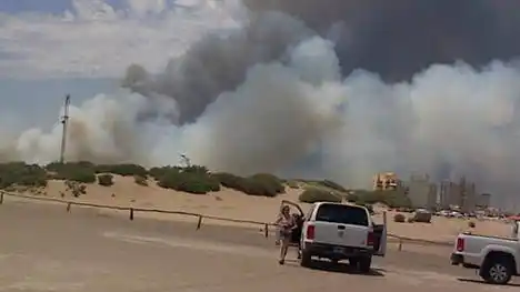 Incendio en Claromecó: Scioli no quiere que se repita lo que pasó en Tornquist