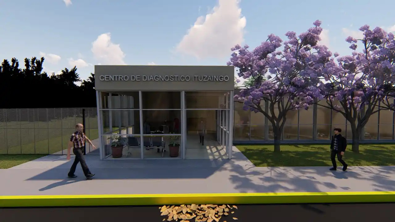 Ituzaingó: Avanza la obra del primer Centro de Diagnóstico por Imágenes y Laboratorio Municipal