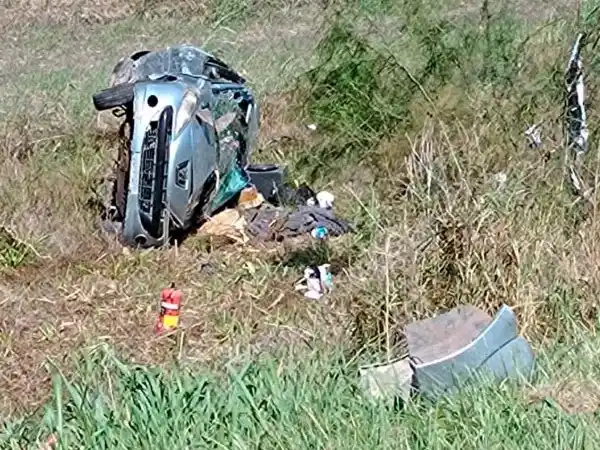 Una bebita murió producto de un vuelco en Colón