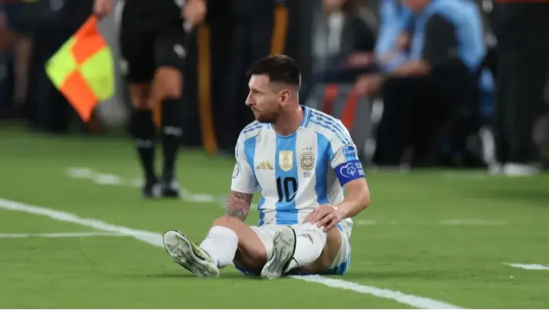 Lionel Messi lesionado