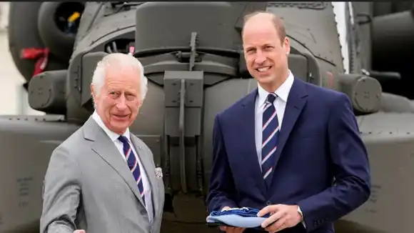 Carlos III entrega una de sus funciones militares a su hijo William