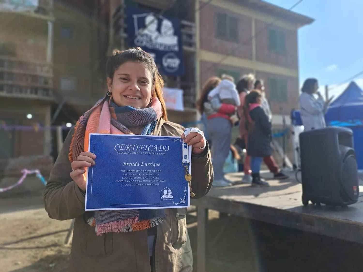 "Un día llegó el MTE, nos dieron el sí para hacer las obras y la verdad que fue algo muy hermoso", compartieron las vecinas.