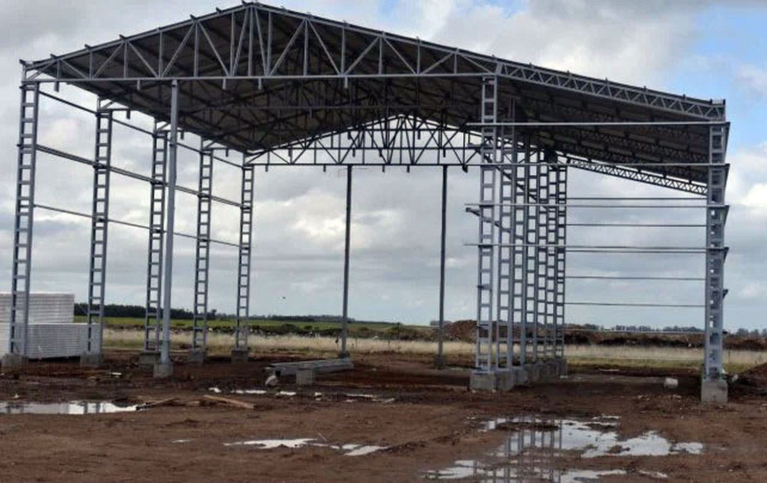 Obra de la planta de frío y empaque de kiwi