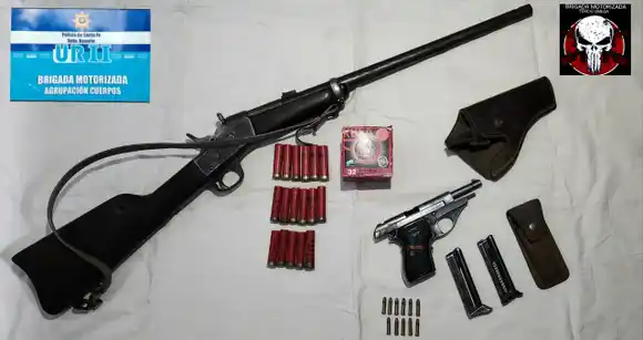 Detuvieron a un hombre armado acusado de agredir a su pareja en barrio Alberdi