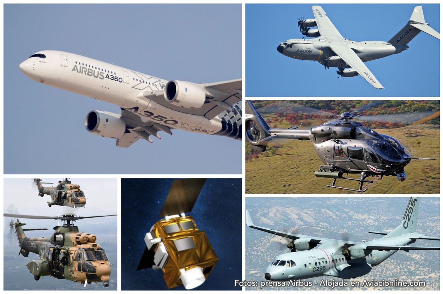 Airbus reafirma su posición como mayor expositor de FIDAE 2018