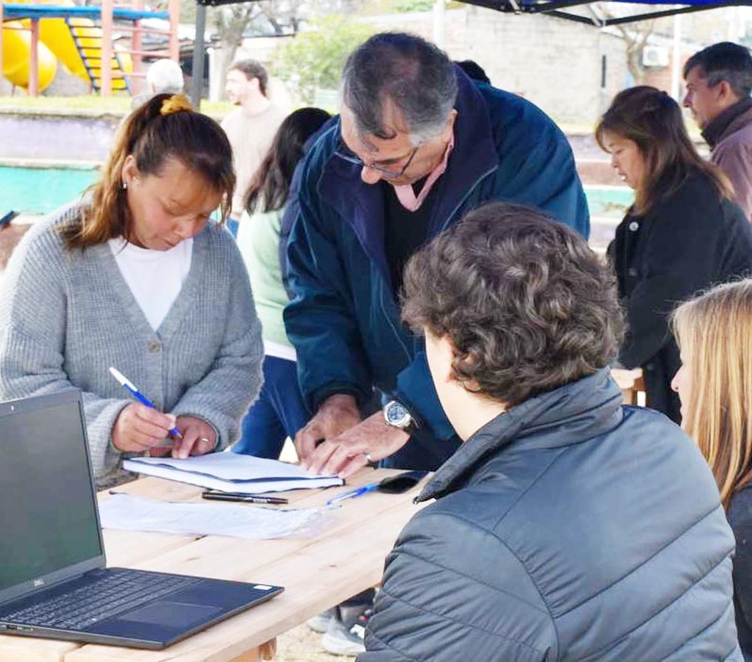 Participación ciudadana en el barrio Carretera La Cruz