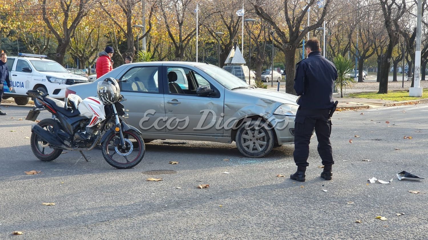 Accidente en 59 y 56