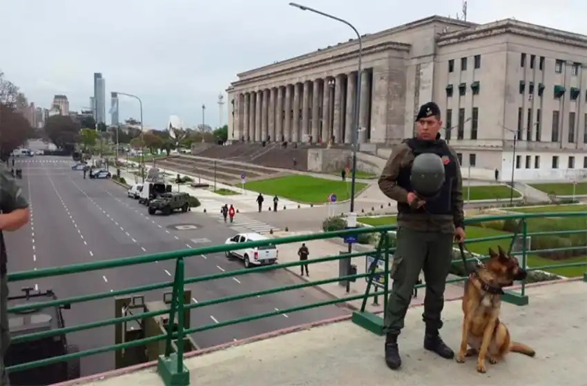 Los detalles del operativo de seguridad alrededor del debate presidencial