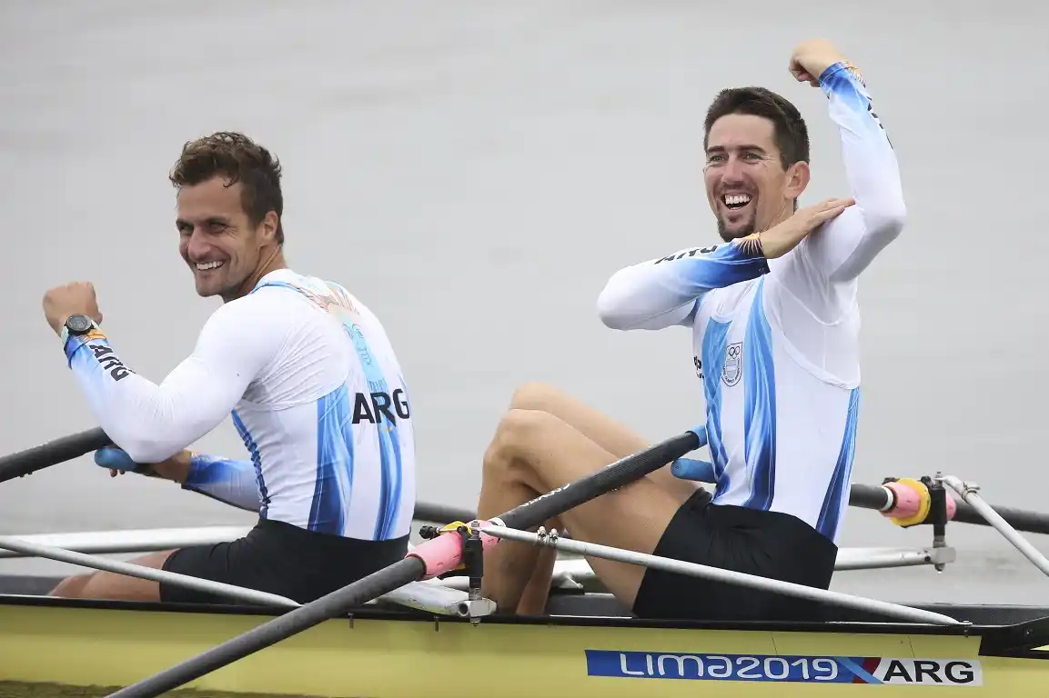 El remo aportó otras dos medallas de Oro para Argentina
