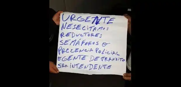 General Villegas: Vecinos reclamaron seguridad vial al costado de la ruta 188