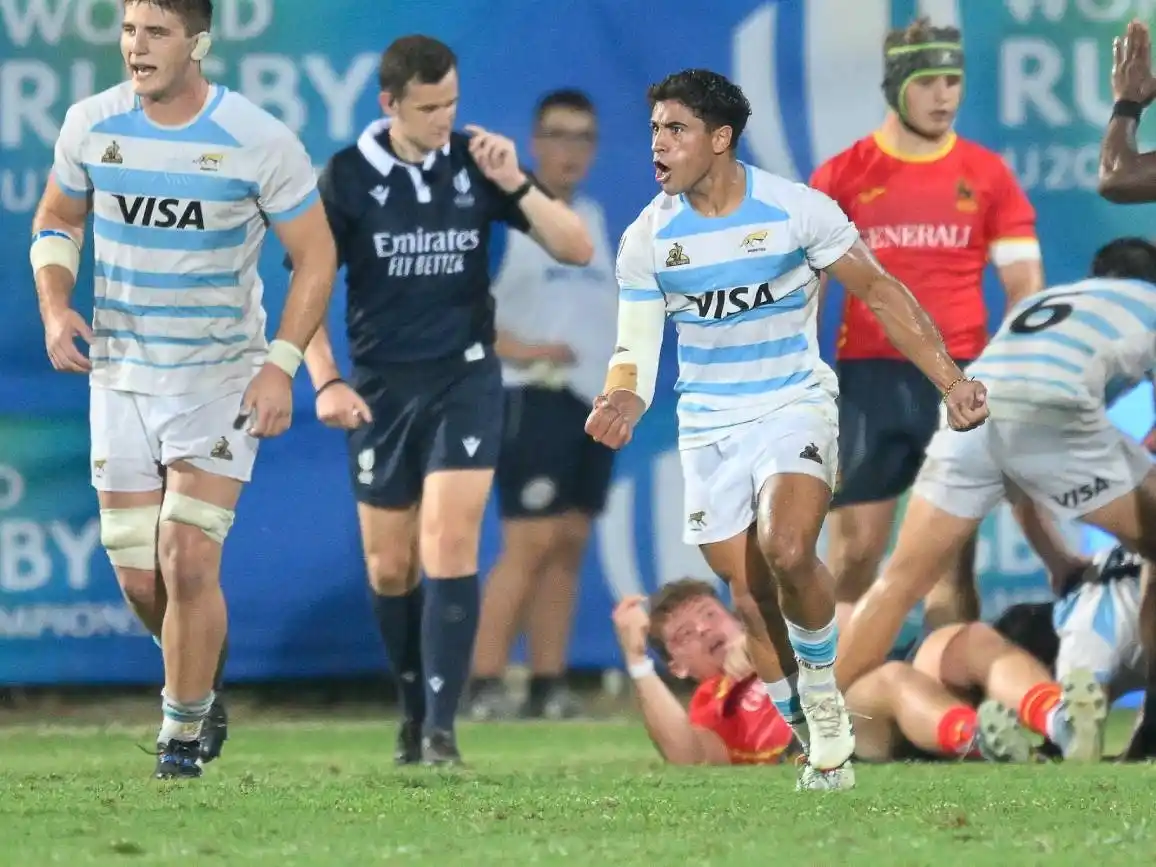 Los Pumitas derrotaron a España en el Mundial M20