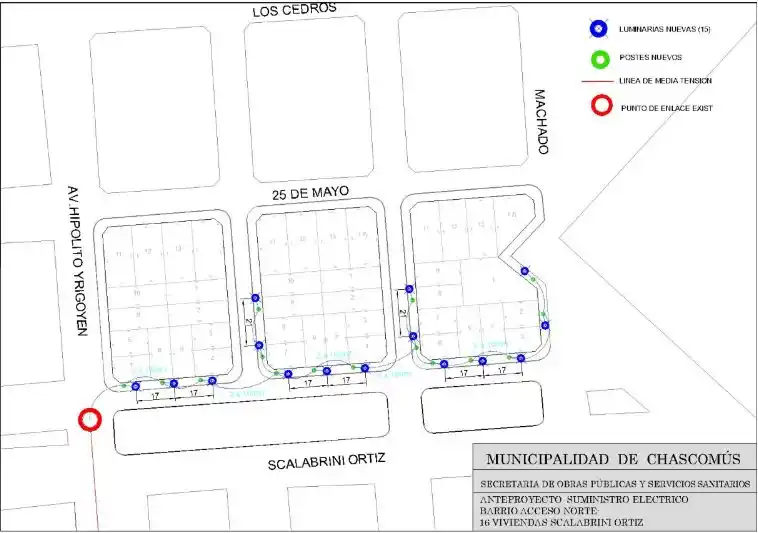 Chascomús recibe subsidio para el mejoramiento habitacional: Avanza el proyecto de infraestructura en el barrio de Acceso Norte