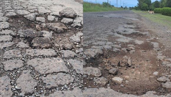 “Ni los caminos de Ucrania están así”: críticas y parodias por el pésimo estado del acceso a Villa Jardín