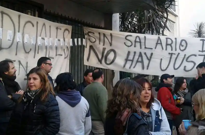 Judiciales paran este jueves y marcharán contra el proyecto oficial