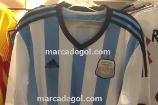 ¿La camiseta de la selección para el Mundial de Brasil 2014?