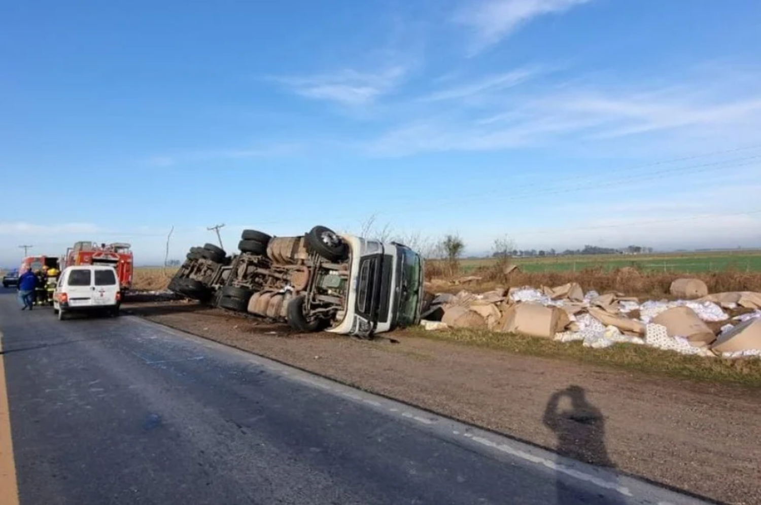 Accidente fatal en Iriondo