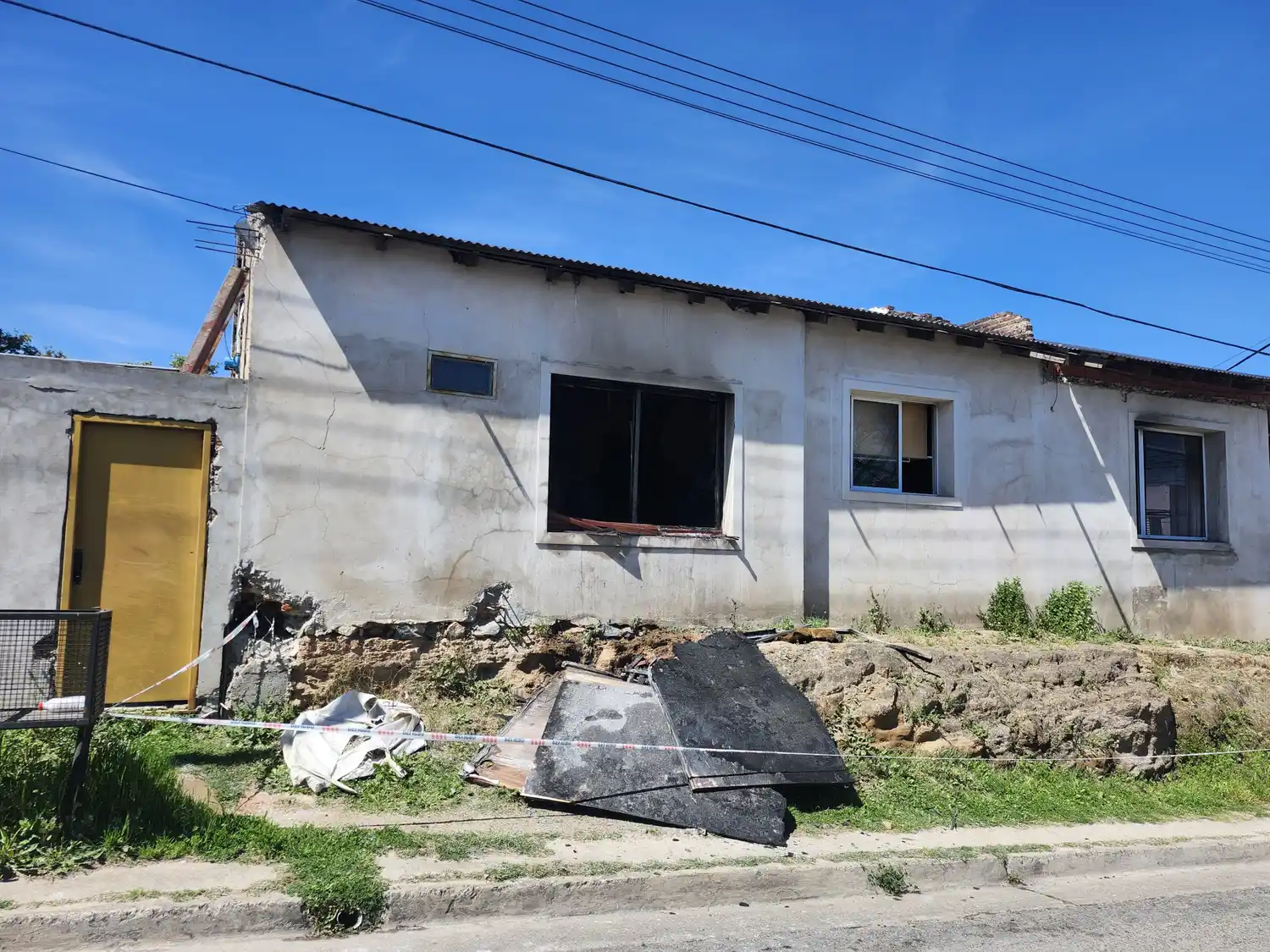 Un incendio afectó una vivienda en Figueroa y Patagonia.