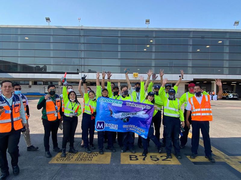 Frontier Airlines inaugurates flights to Guadalajara