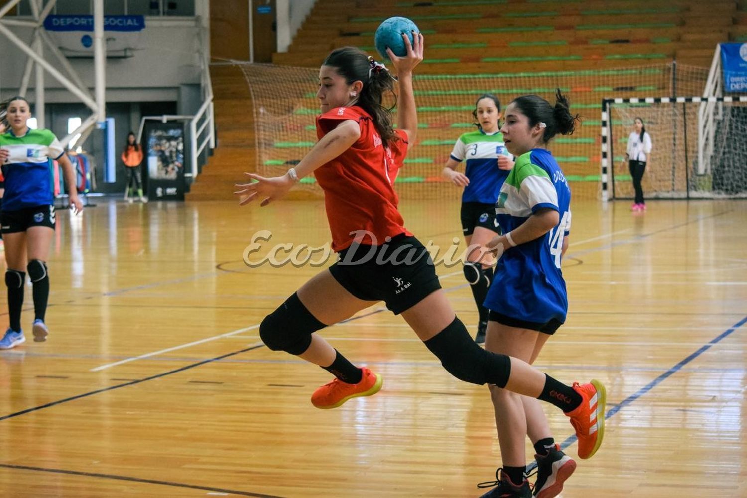 Sofía González, durante su paso por la Selección de Cadetas