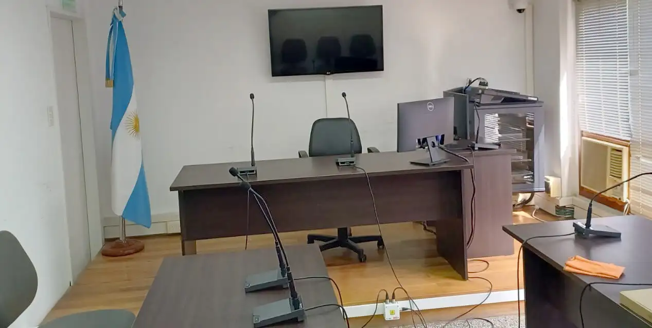 La flamante sala. De juicios orales de Necochea, prepara para desarrollar las audiencias