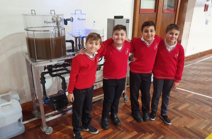 De la ciudad al mundo: chicos demuestran que el agua sucia puede ser potable