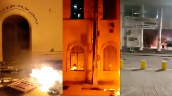 JAMUNDÍ quedó destruída, asonada acabó con la alcaldía y el concejo municipal