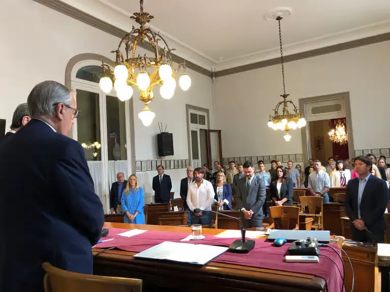 Lunghi abrió las sesiones del Concejo Deliberante