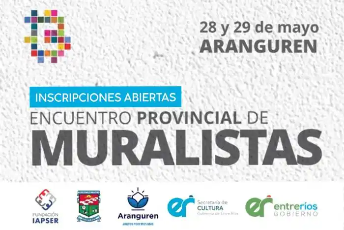 Abre la inscripción al Primer Encuentro Provincial de  Muralistas