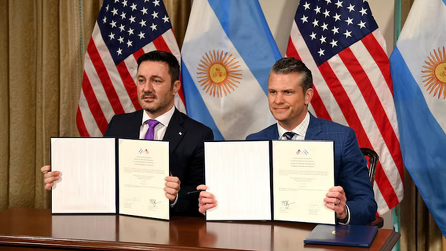 Argentina y Estados Unidos llegaron a un acuerdo para reforzar las Fuerzas Armadas
