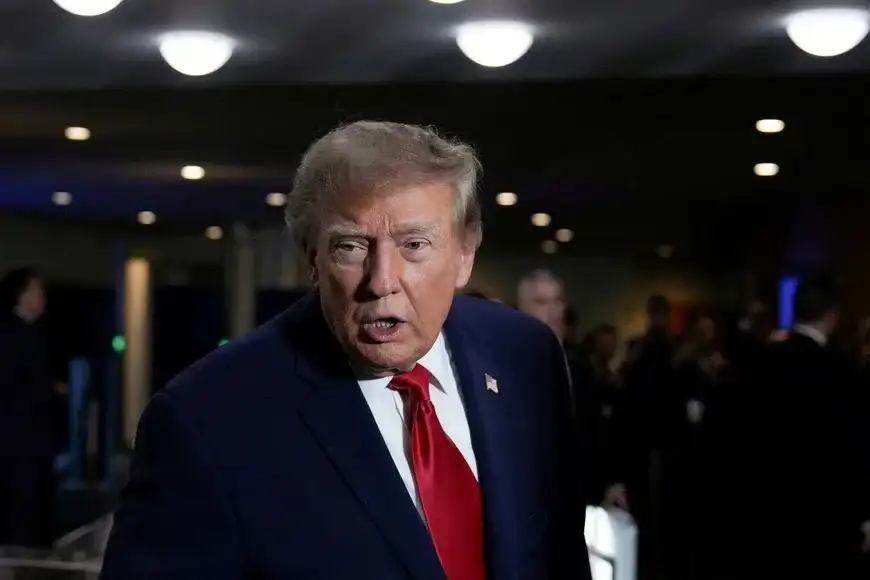 Delcy Rodríguez y Trump - 1