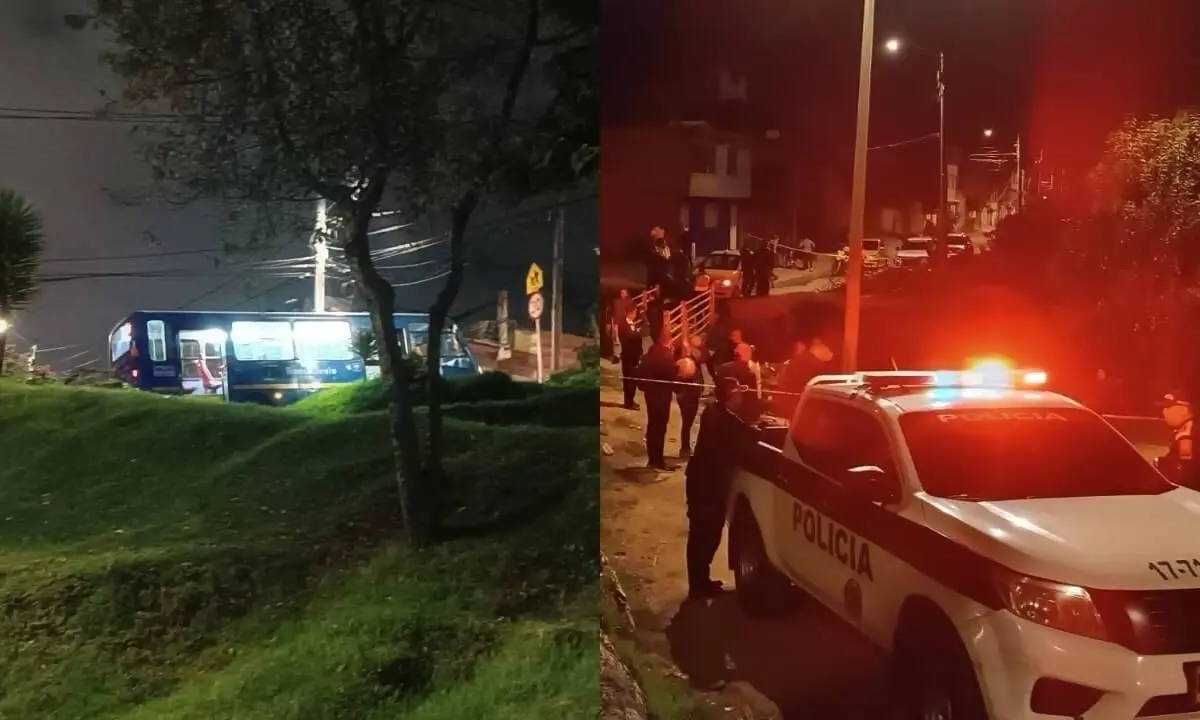 Pánico por balacera en Bogotá