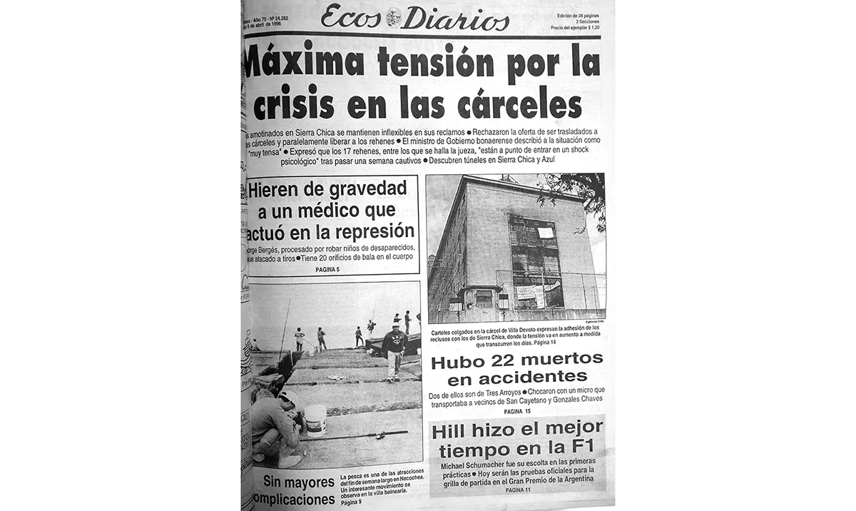 Sábado 6 de abril de 1996