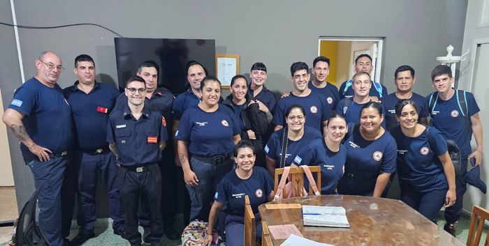 Bomberos RT aspirantes
