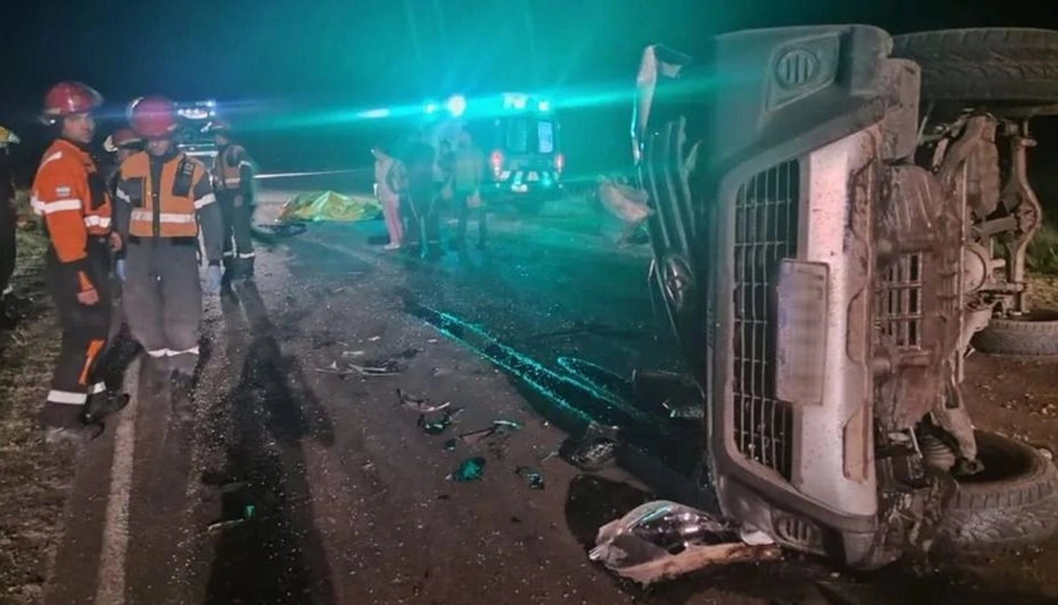 Accidente fatal en ruta 65, altura Daireaux: Tres fallecidos