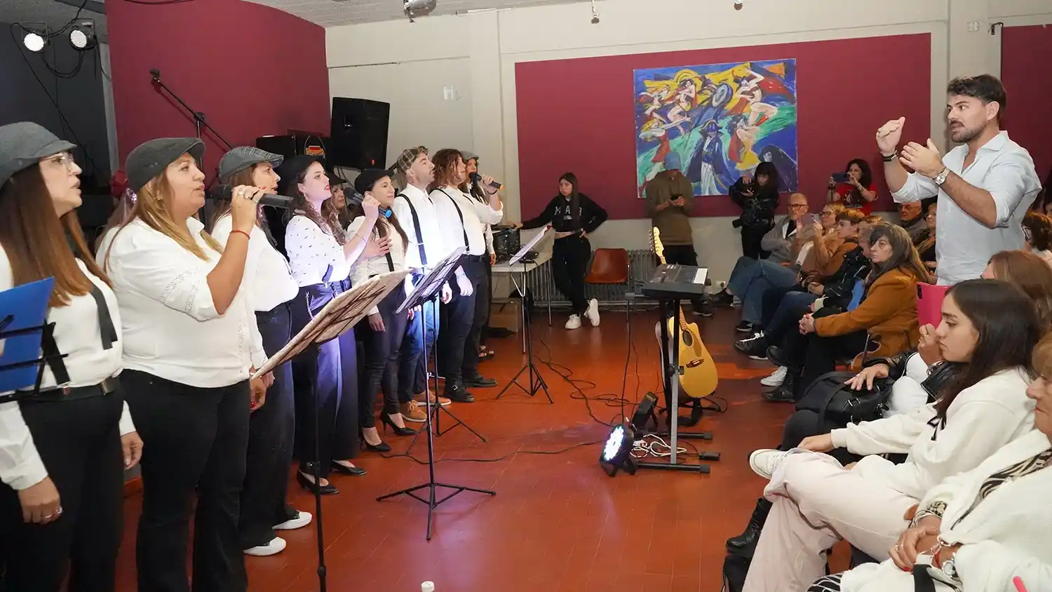 Talento y buenas voces. En la presentación del Vocal Kingdom