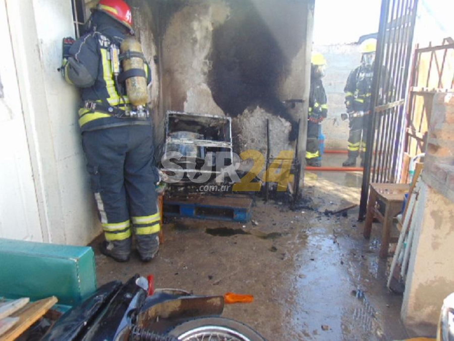 Venado Tuerto: se incendió una vivienda en Sinclair al 1400