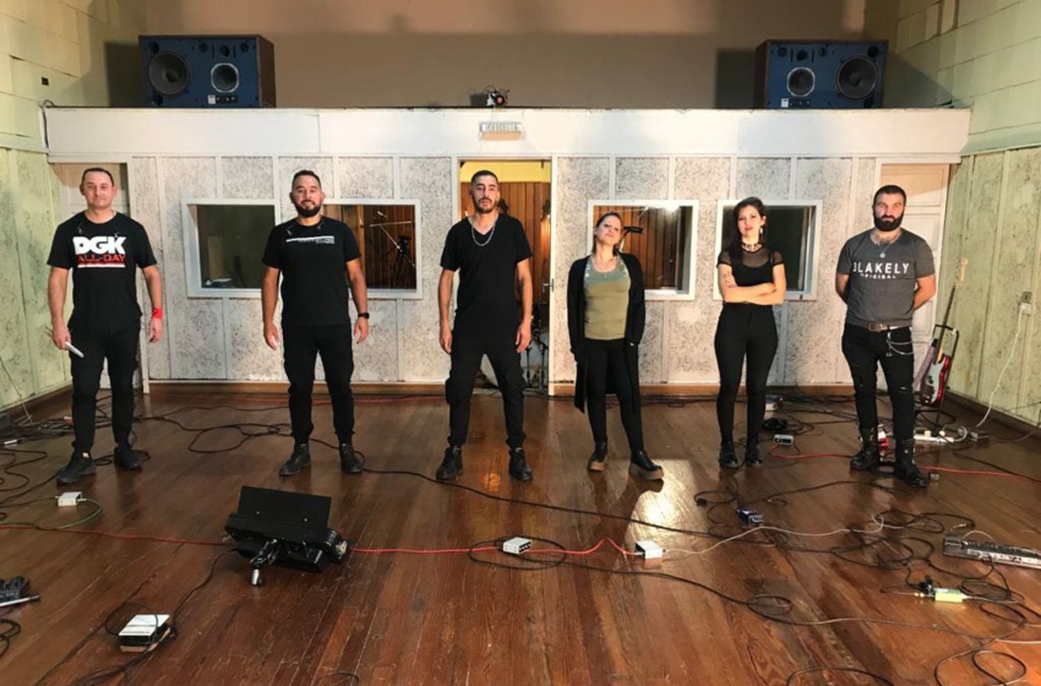 Diapositivas en Estudios ION: "Fue impactante entrar a grabar a un lugar con tanta historia"