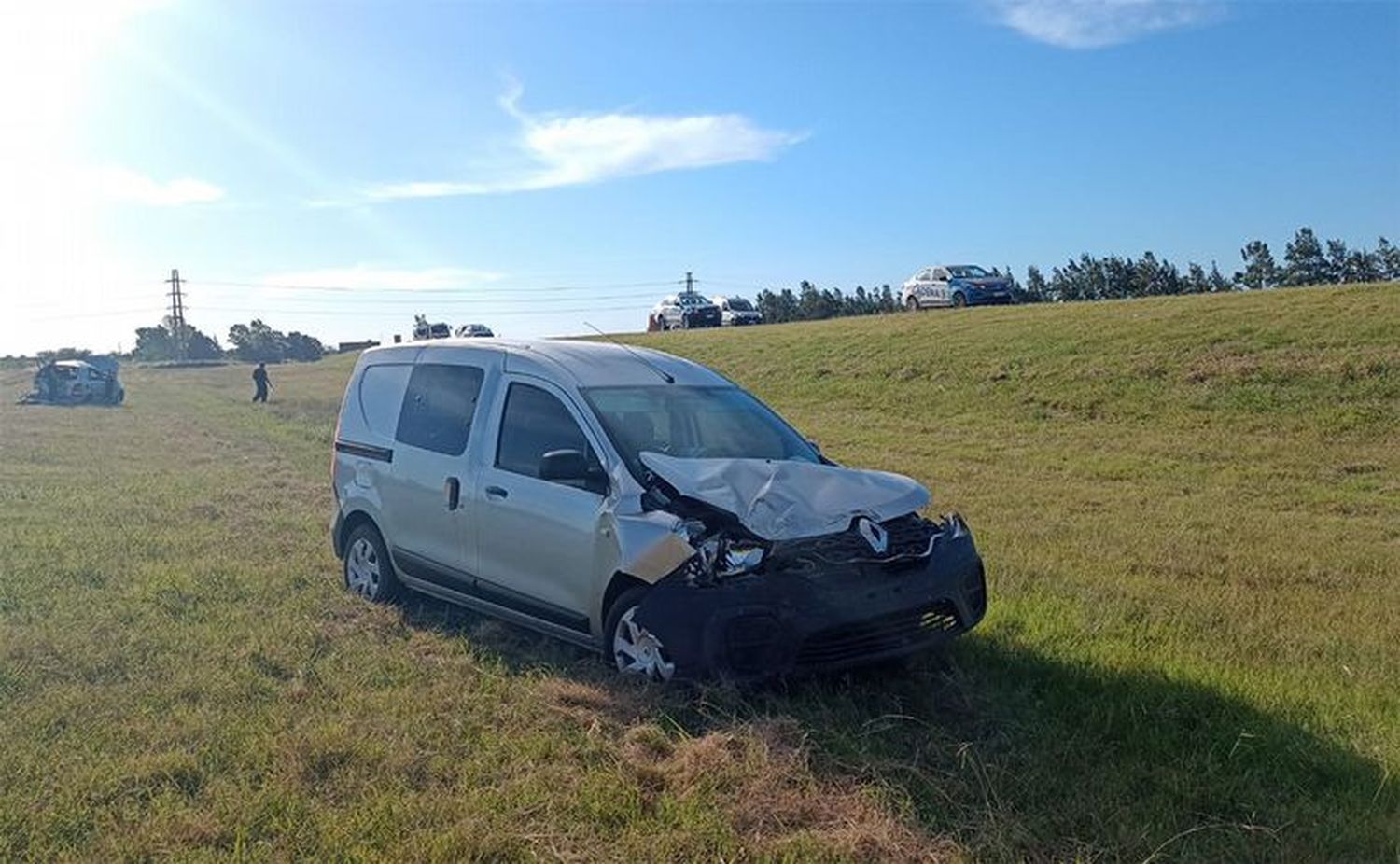 accidente autopista Rosario-Córdoba