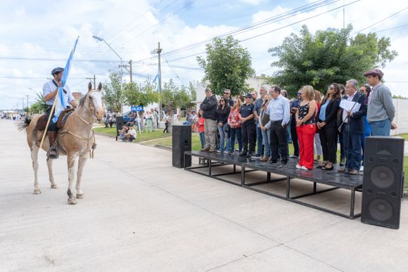 La comunidad de Estación López celebró su 140° aniversario
