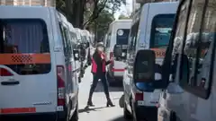 Transportistas escolares reclamaron en Paraná