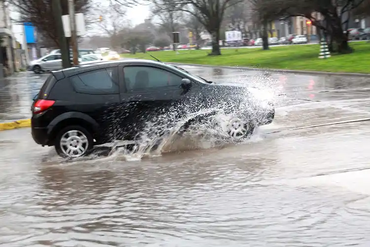 Lluvia: cuarenta milímetros
