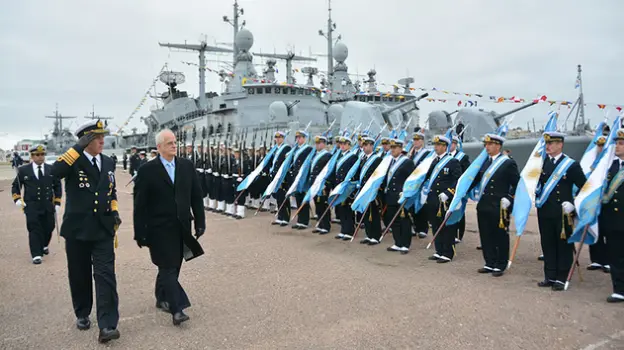 17 de mayo, día de la Armada Argentina.
Foto: Agencia NA (Argentina)