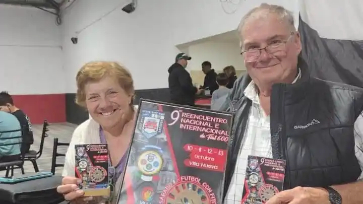 Cristina Abajo y Osvaldo "Picha" D'Annunzio