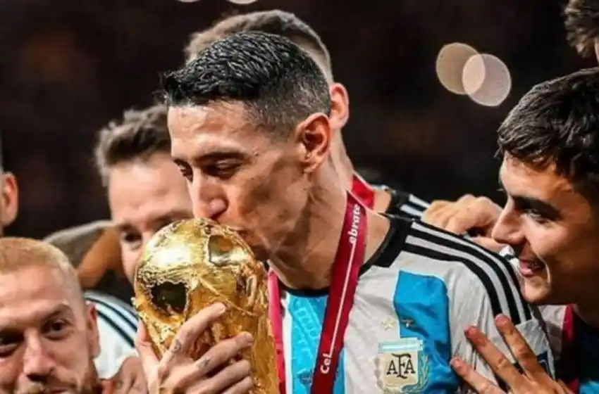 El impresionante tatuaje de Ángel Di María para llevar la Copa del Mundo en su piel