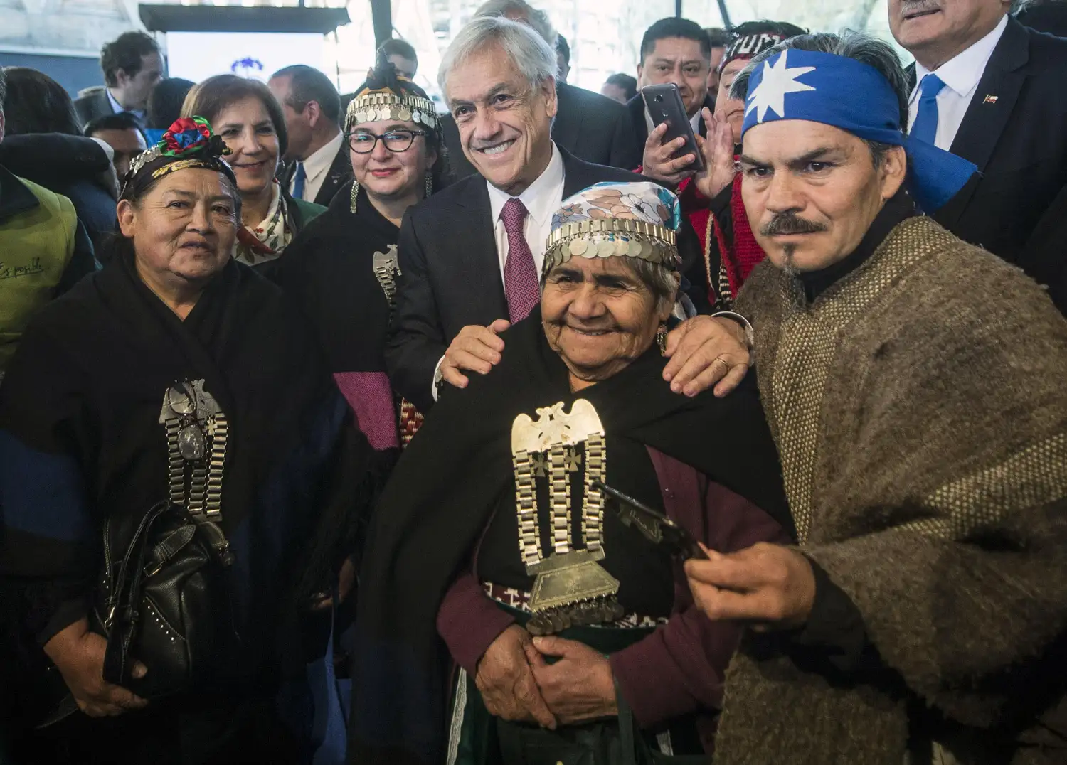 Piñera presentó un nuevo plan de desarrollo para zona indígena