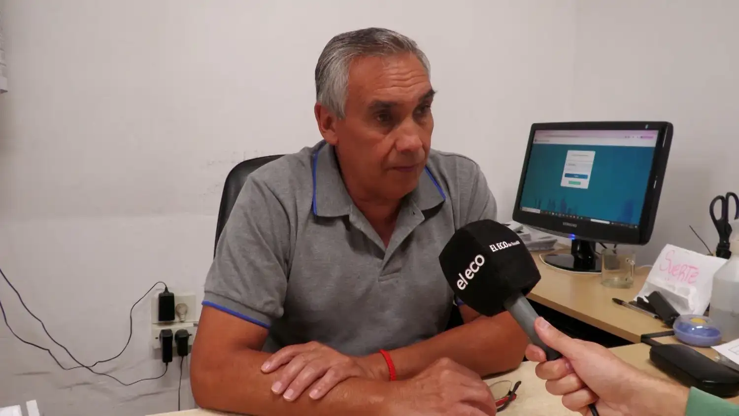 Walter Villarruel, director de Control Urbano Vehicular.