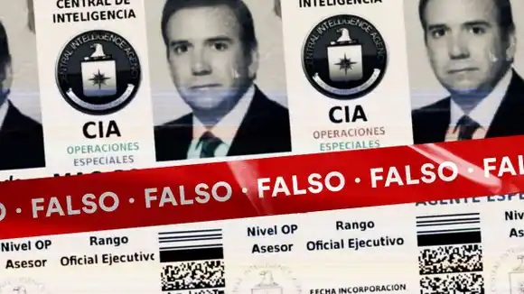 ¡ES FALSA! Desmienten supuesta credencial de Edmundo González perteneciente a la CIA (VIDEO)