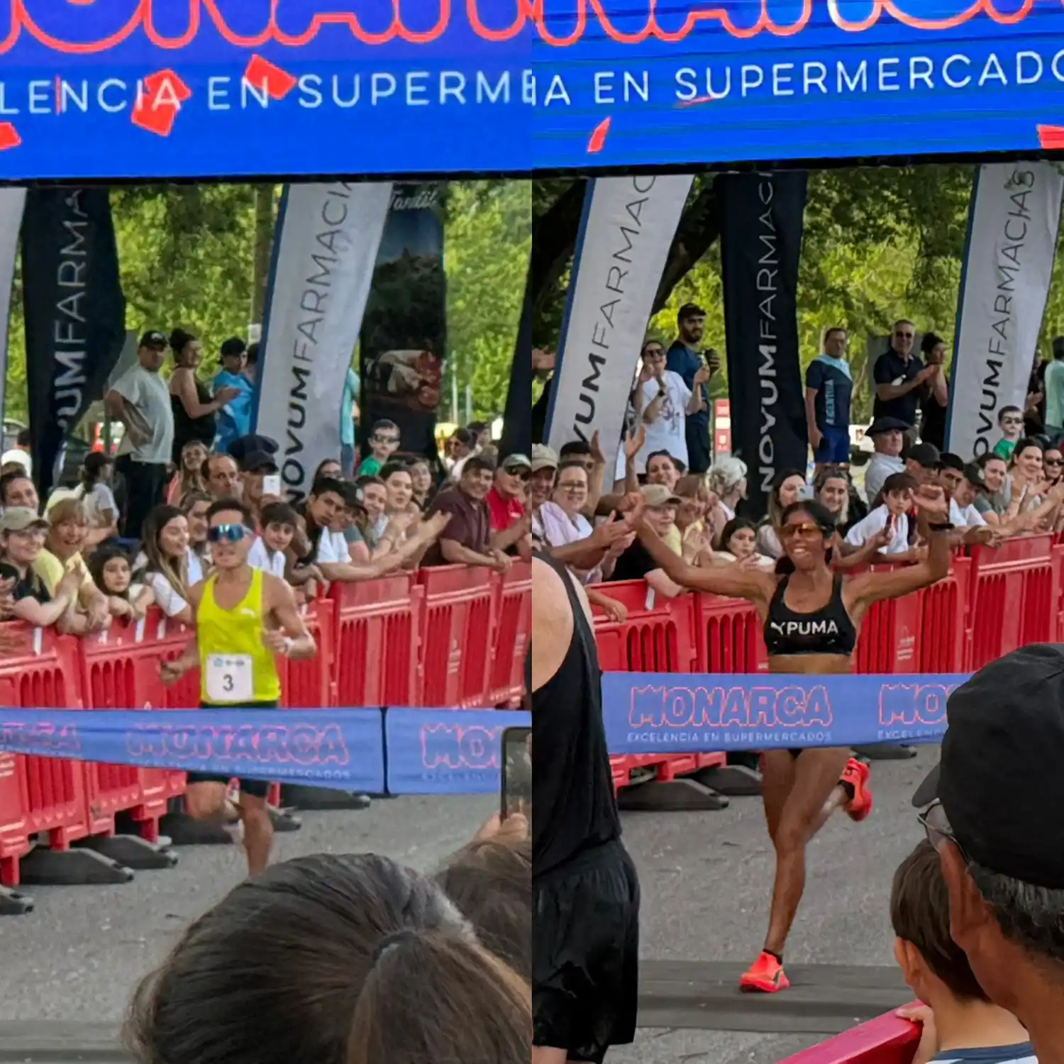 Nahuel Di Leva y Sofía Gómez, ganadores de Tandilia 2025.